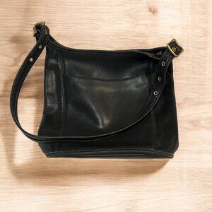 SOLD - Vintage Coach Black Large Shoulder Bag Model 9060 – Great Condition
